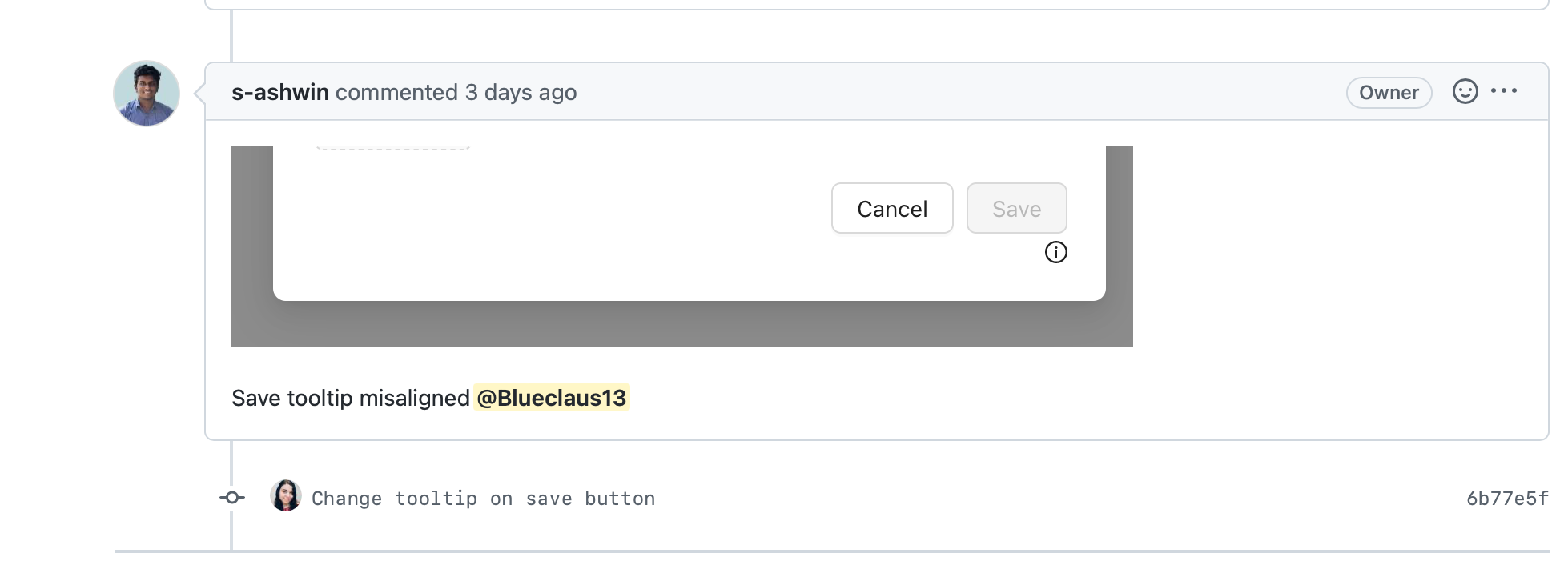 initial state second pull request